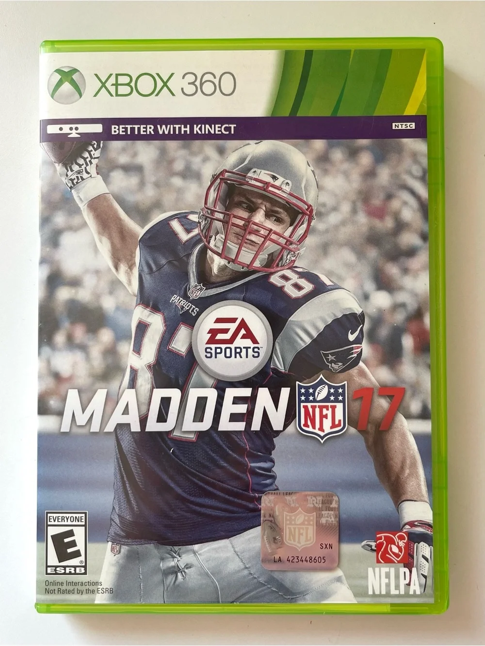 Xbox Football & Basketball Game Lot - Madde 15 17 21 & NBA Live 18 - 4 Games